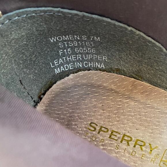 Sperry TopSider Harlow Wedge Chukka Booties Women’s 7, Taupe Gray - Picture 6 of 6